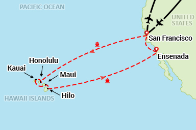 hawaii cruise deals from san francisco